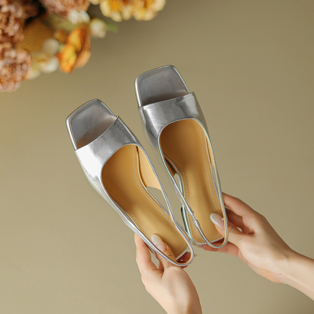 Mule Slip On - صنادل نسائية مريحة بنعل داخلي ناعم