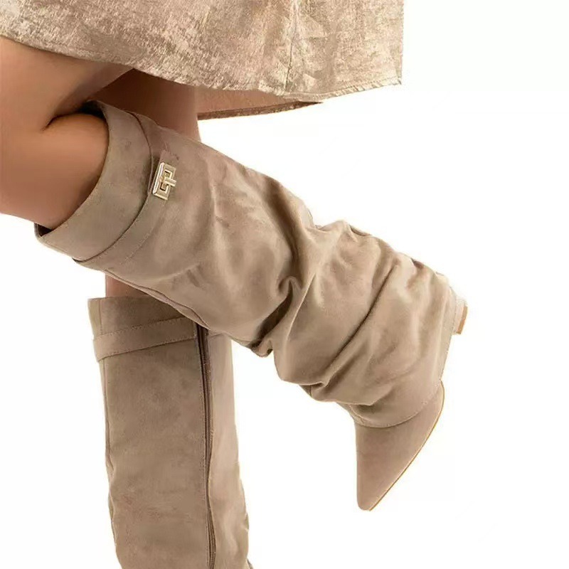 Knee High Boots Women - أحذية نسائية طويلة جديدة لعام 2026
