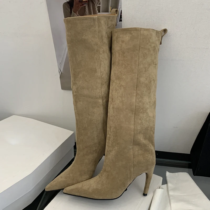 الشارع فاسق الشتاء خمر أشار تو - مراجعة Knee High Boots Women وسعره