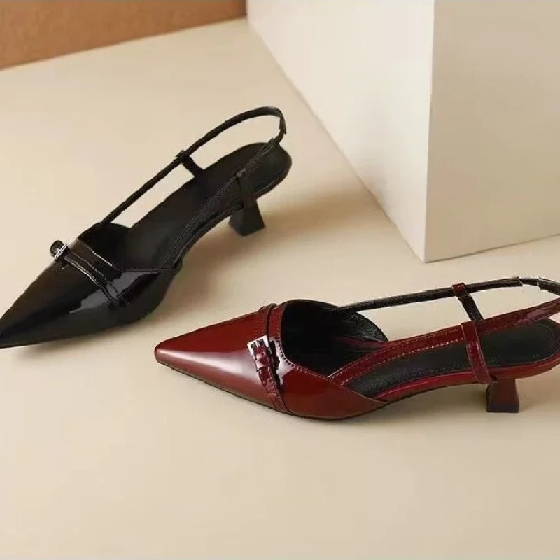 صنادل نسائية عصرية بكعب منخفض  - مراجعة Women'S Shoes Quality وسعره