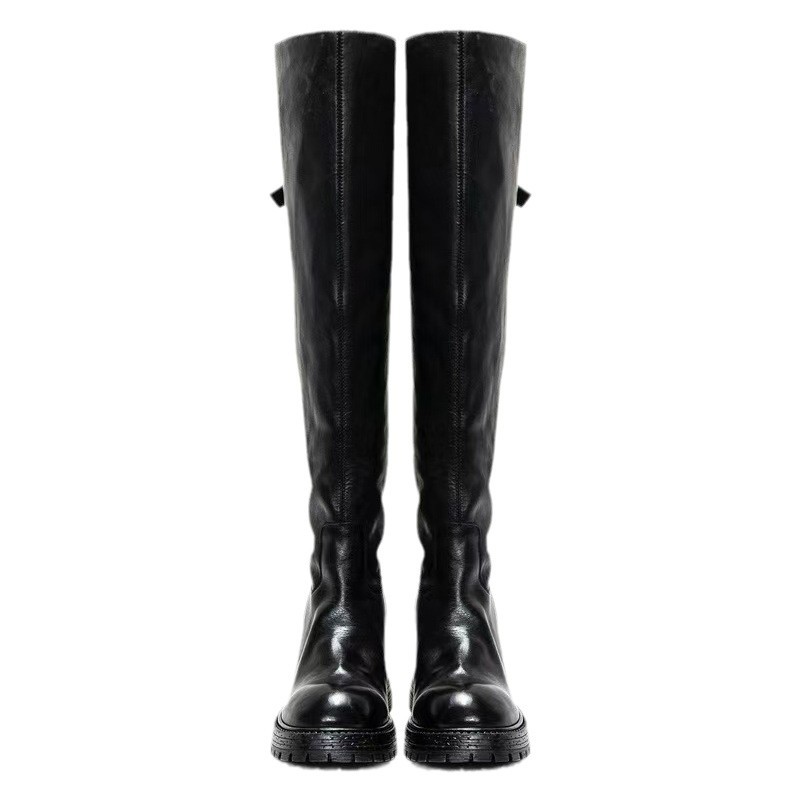 أحذية نسائية طويلة بكعب عريض و - مراجعة Sock Boot Women وسعره