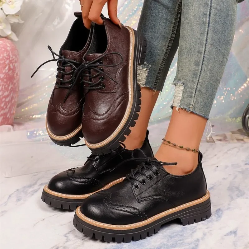 أحذية أكسفورد كلاسيكية للنساء  - مراجعة Oxford Lace Up Women وسعره
